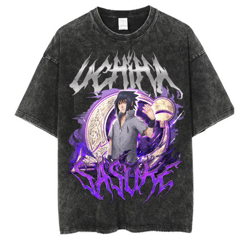 Sasuke Uchiha V1 Vintage Tee