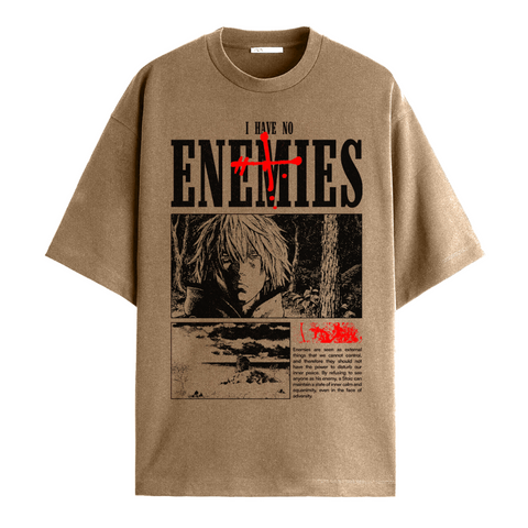 Thorfinn Pacifist Beige Oversized Tee