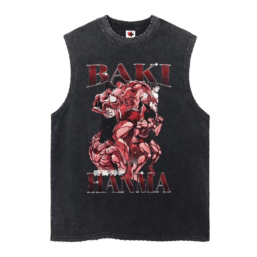 Baki Hanma Vintage Vest