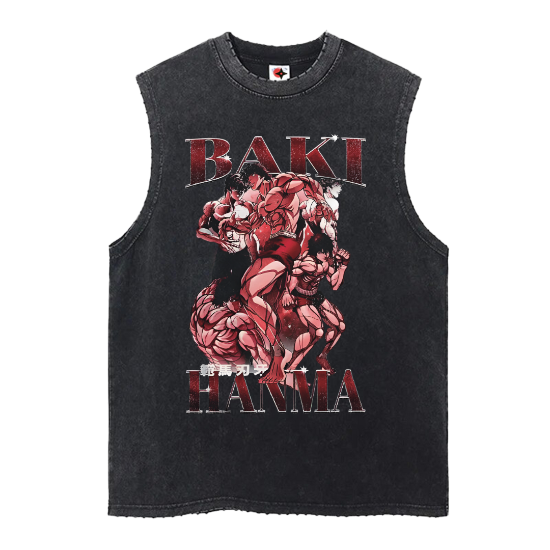 Baki Hanma Vintage Vest