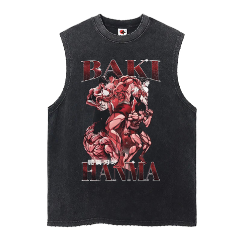 Baki Hanma Vintage Vest