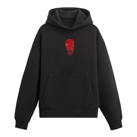 Ippo Spar Black Oversized Hoodie