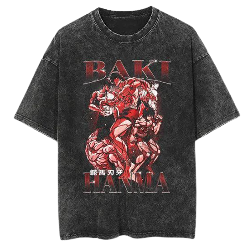 Baki Hanma Vintage Tee